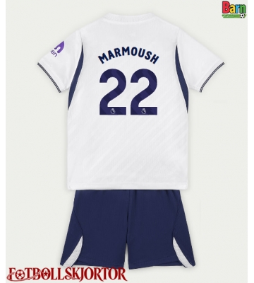 Tottenham Hotspur Omar Marmoush #22 Hemmakläder Barn 2026-27 Kortärmad (+ Korta byxor)